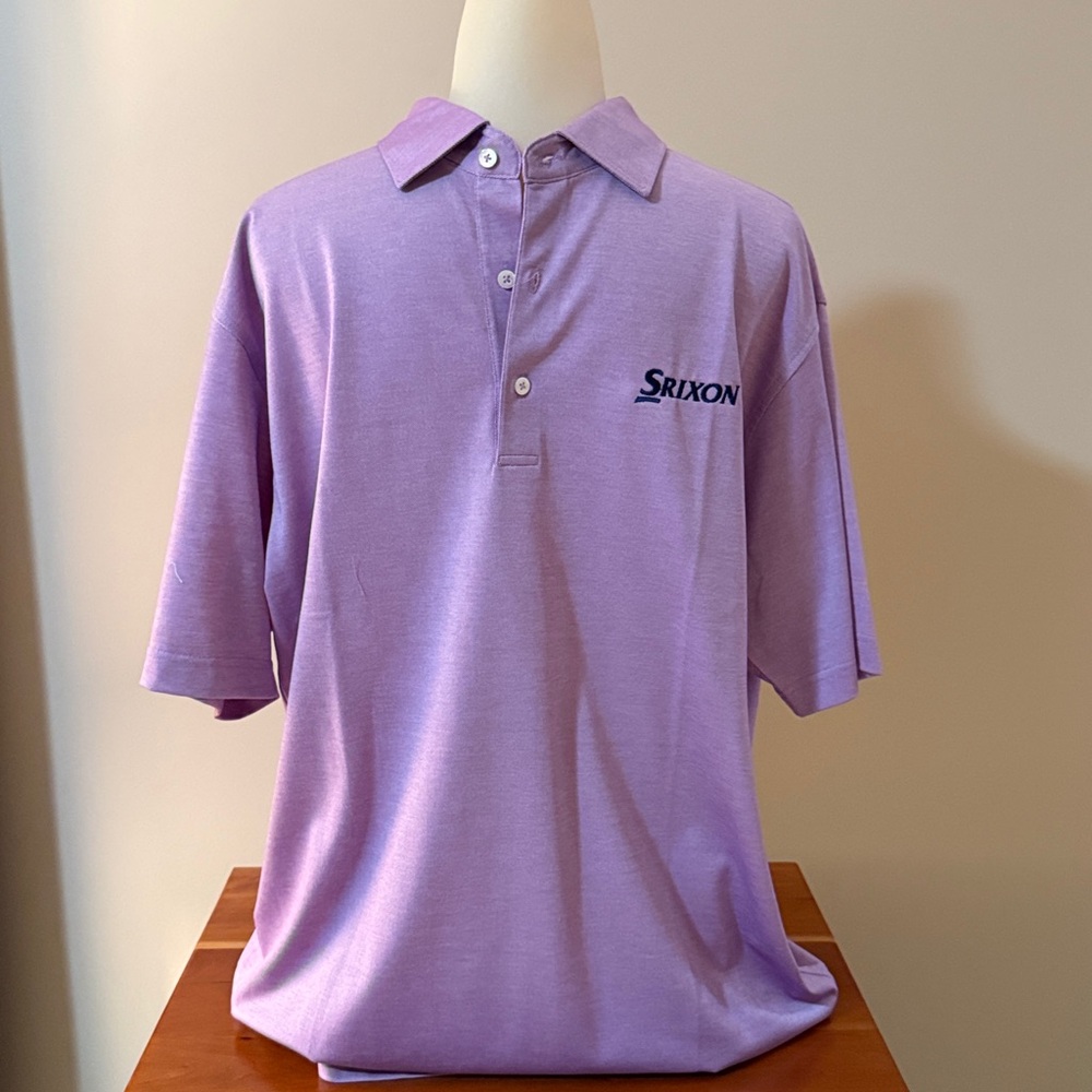 Turtleson Srixon Purple Polo Shirt